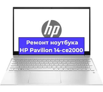 Замена жесткого диска на ноутбуке HP Pavilion 14-ce2000 в Челябинске